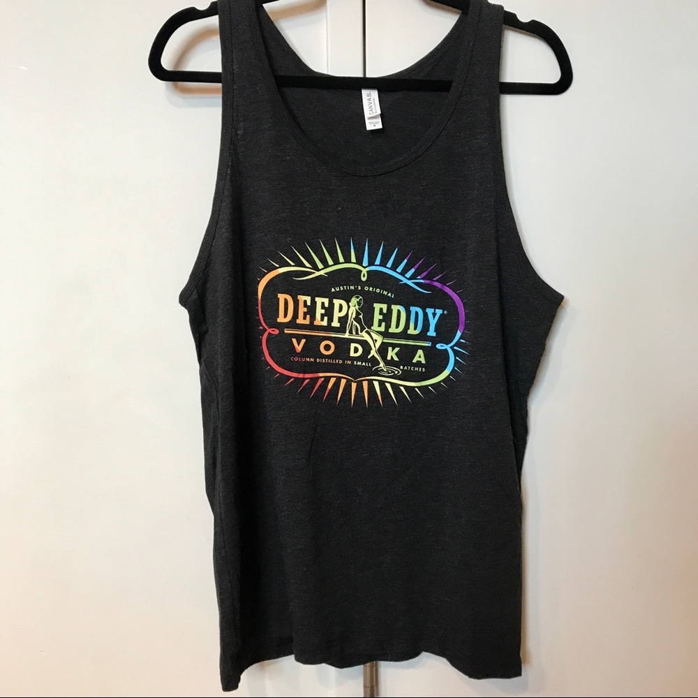 Deep Eddy Vodka PRIDE Rainbow logo tank top
